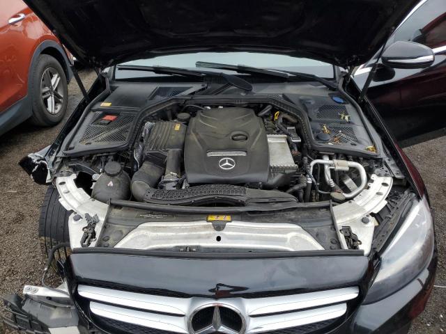 55SWF4KB2FU092963 - 2015 MERCEDES-BENZ C 300 4MATIC BLACK photo 11