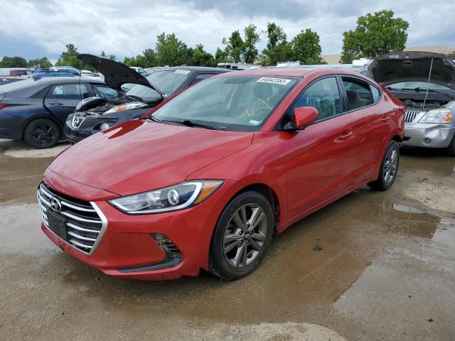 5NPD84LF6HH031270 - 2017 HYUNDAI ELANTRA LI SE RED photo 1