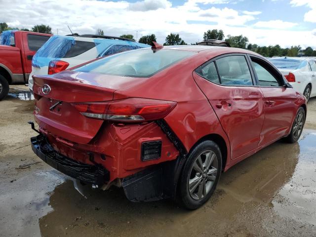 5NPD84LF6HH031270 - 2017 HYUNDAI ELANTRA LI SE RED photo 3