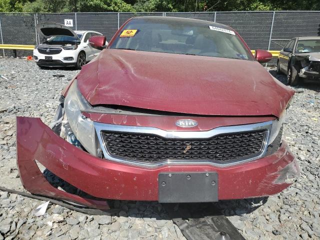 5XXGN4A71DG213725 - 2013 KIA OPTIMA EX RED photo 5