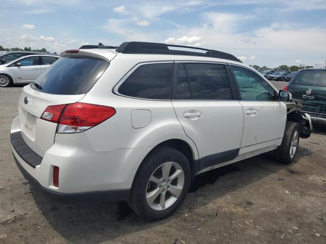 4S4BRBKC5E3205431 - 2014 SUBARU OUTBACK 2.5I LIMITED WHITE photo 3