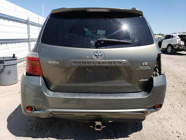 JTEES43A982068868 - 2008 TOYOTA HIGHLANDER SPORT GREEN photo 6