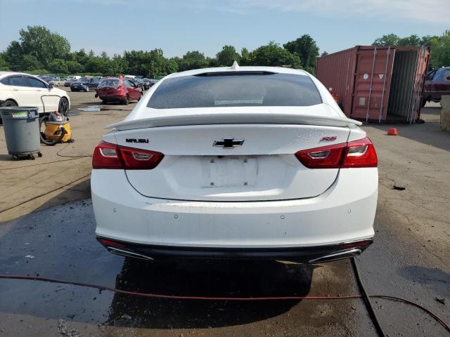 1G1ZG5ST3MF018284 - 2021 CHEVROLET MALIBU RS WHITE photo 6