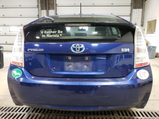 JTDKN3DU4A0215911 - 2010 TOYOTA PRIUS BLUE photo 6