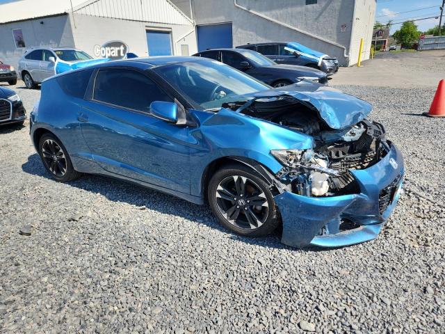 JHMZF1D62FS002757 - 2015 HONDA CR-Z EX Mavi foto 4