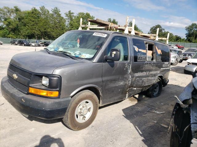 1GAWGPFA1D1101300 - 2013 CHEVROLET EXPRESS G2 LS GRAY photo 1