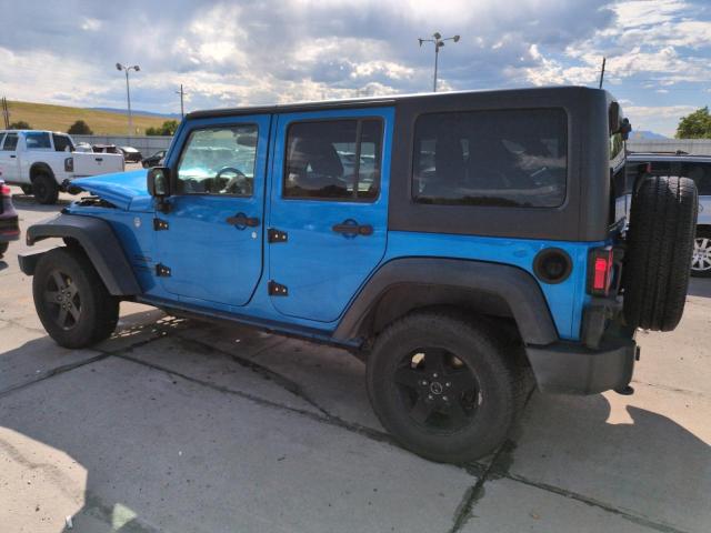 1C4BJWDG4GL133854 - 2016 JEEP WRANGLER U SPORT Կապույտ լուսանկար 2