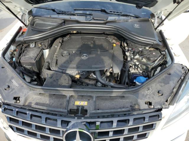 4JGDA5HB2CA025526 - 2012 MERCEDES-BENZ ML 350 4MATIC WHITE photo 12