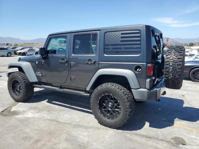 1C4BJWDGXJL829206 - 2018 JEEP WRANGLER U SPORT Сұр фото 2
