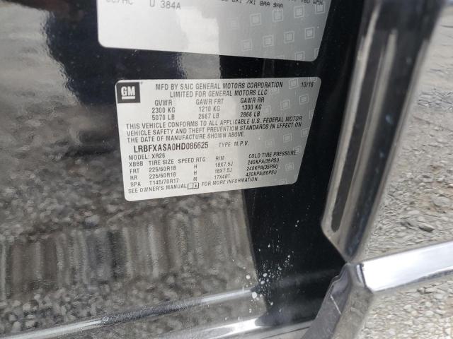 LRBFXASA0HD086625 - 2017 BUICK ENVISION PREFERRED Qara foto 13