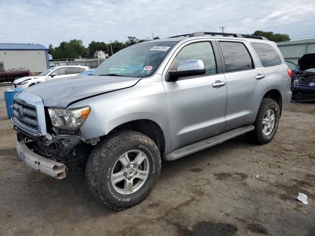 5TDBY68A78S022961 - 2008 TOYOTA SEQUOIA LIMITED SILVER photo 1