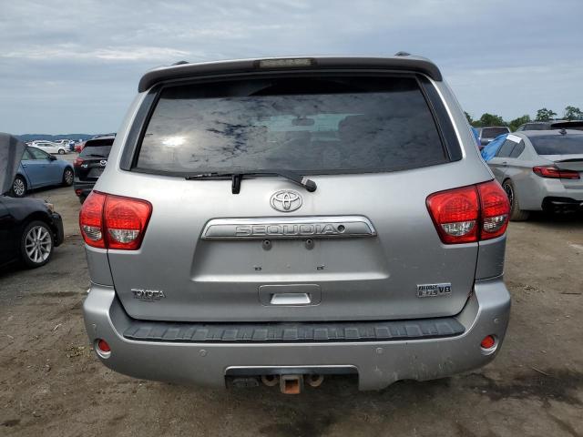 5TDBY68A78S022961 - 2008 TOYOTA SEQUOIA LIMITED SILVER photo 6