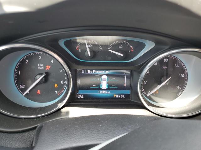 LRBFXBSA1HD077194 - 2017 BUICK ENVISION ESSENCE Սև լուսանկար 9