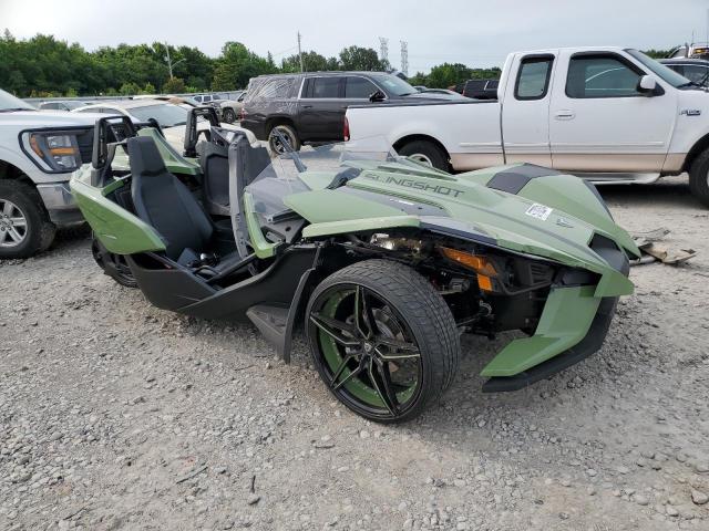 57XAAPHD0M8145538 - 2021 POLARIS SLINGSHOT SL GREEN photo 4