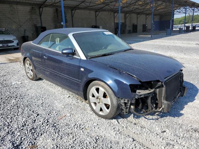 WAUAC48H96K005883 - 2006 AUDI A4 1.8 CABRIOLET BLUE photo 4