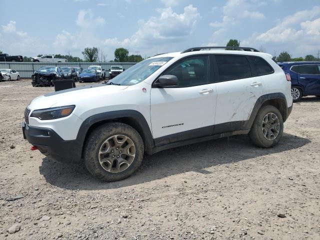 1C4PJMBX0MD106024 - 2021 JEEP CHEROKEE TRAILHAWK WHITE photo 1