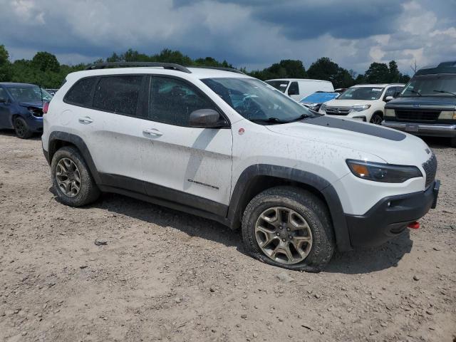 1C4PJMBX0MD106024 - 2021 JEEP CHEROKEE TRAILHAWK WHITE photo 4