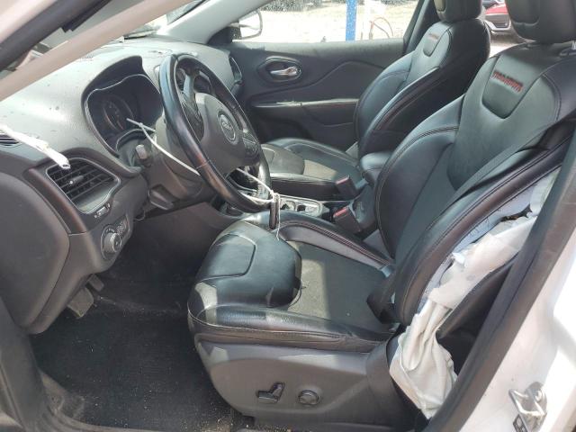 1C4PJMBX0MD106024 - 2021 JEEP CHEROKEE TRAILHAWK WHITE photo 7