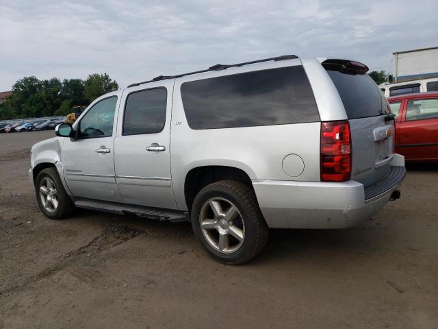 1GNSKKE7XDR165907 - 2013 CHEVROLET SUBURBAN K1500 LTZ SILVER photo 2