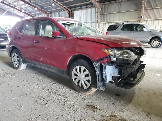 JN8AT2MT7HW136831 - 2017 NISSAN ROGUE S RED photo 4