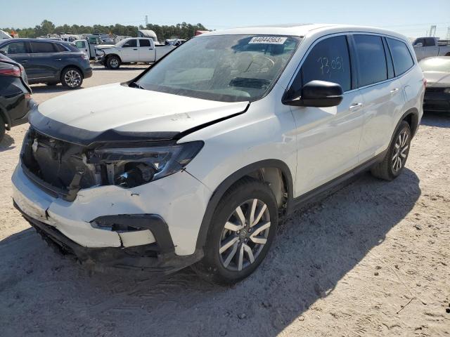 5FNYF5H50KB025967 - 2019 HONDA PILOT EXL WHITE photo 1