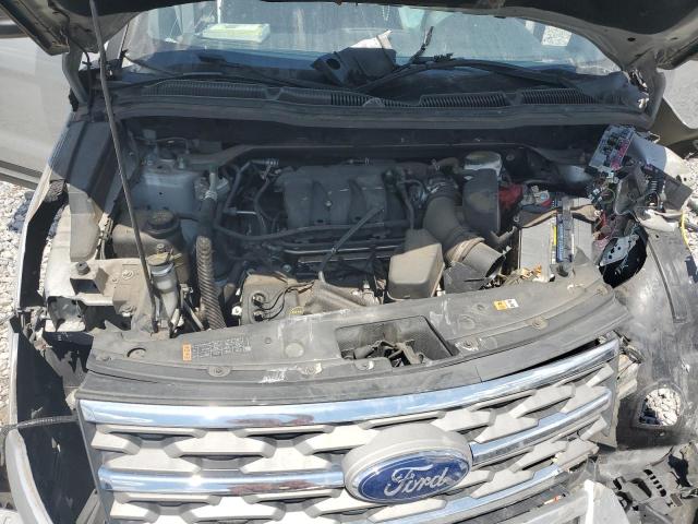 1FM5K7D80JGA86889 - 2018 FORD EXPLORER XLT Արծաթագույն լուսանկար 12
