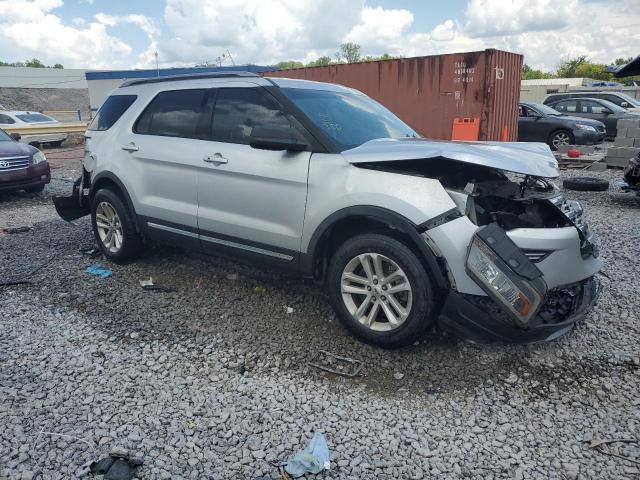 1FM5K7D80JGA86889 - 2018 FORD EXPLORER XLT Արծաթագույն լուսանկար 4