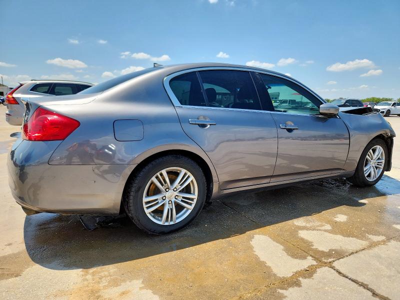JN1CV6AP7CM629767 - 2012 INFINITI G37 BASE GRAY photo 3