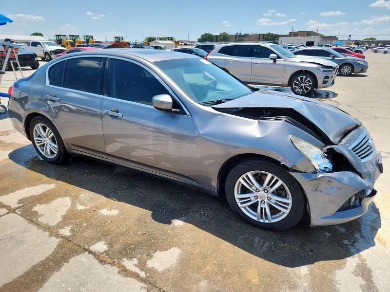 JN1CV6AP7CM629767 - 2012 INFINITI G37 BASE GRAY photo 4