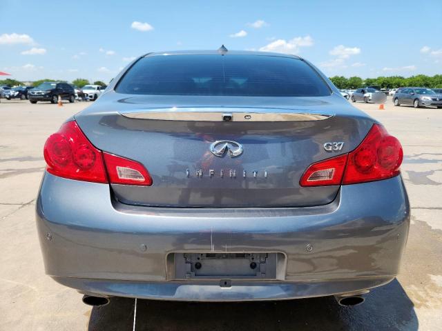 JN1CV6AP7CM629767 - 2012 INFINITI G37 BASE GRAY photo 6