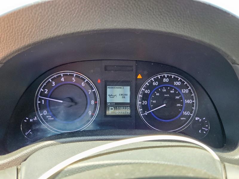 JN1CV6AP7CM629767 - 2012 INFINITI G37 BASE GRAY photo 9