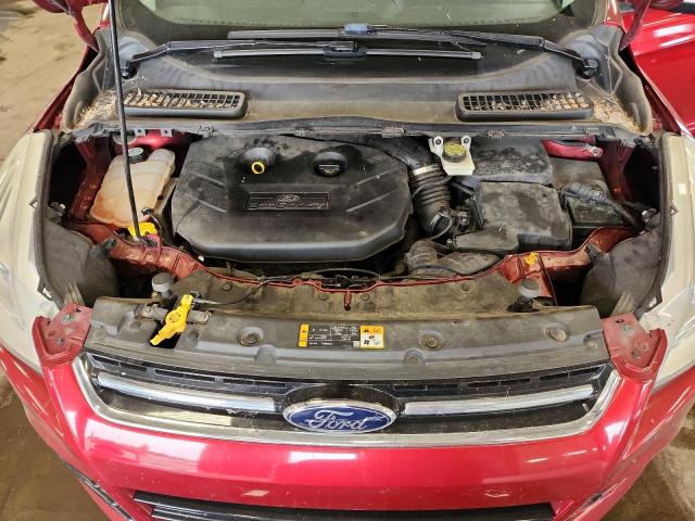 1FMCU9H91DUB39928 - 2013 FORD ESCAPE SEL RED photo 12