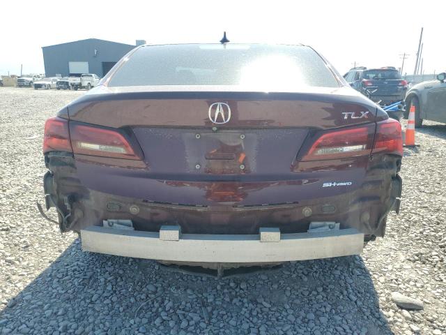 19UUB3F54FA007196 - 2015 ACURA TLX TECH BURGUNDY photo 6
