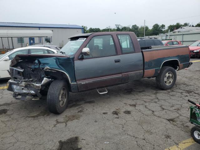 2GTEK19K2P1555542 - 1993 GMC SIERRA K1500 BURGUNDY photo 1