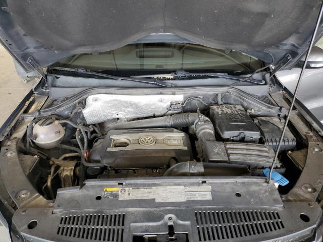 WVGBV3AX7DW604716 - 2013 VOLKSWAGEN TIGUAN S GRAY photo 12