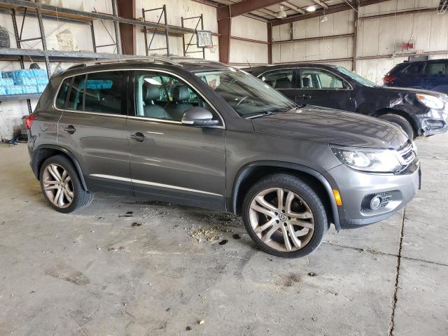 WVGBV3AX7DW604716 - 2013 VOLKSWAGEN TIGUAN S GRAY photo 4