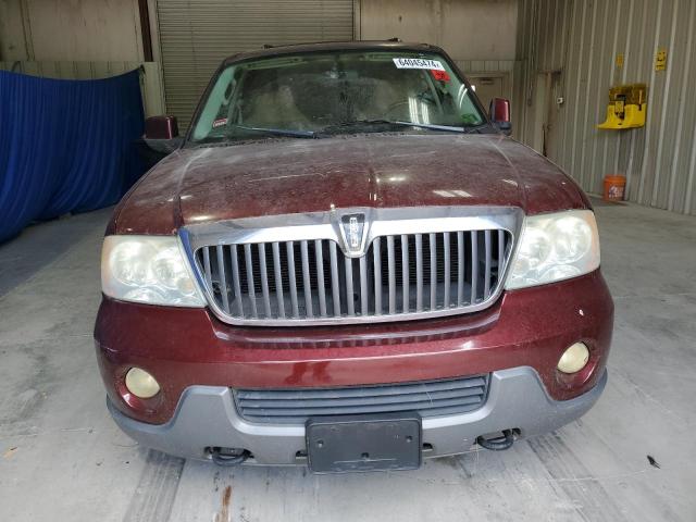5LMFU28R83LJ44405 - 2003 LINCOLN NAVIGATOR 勃艮第红 照片 5