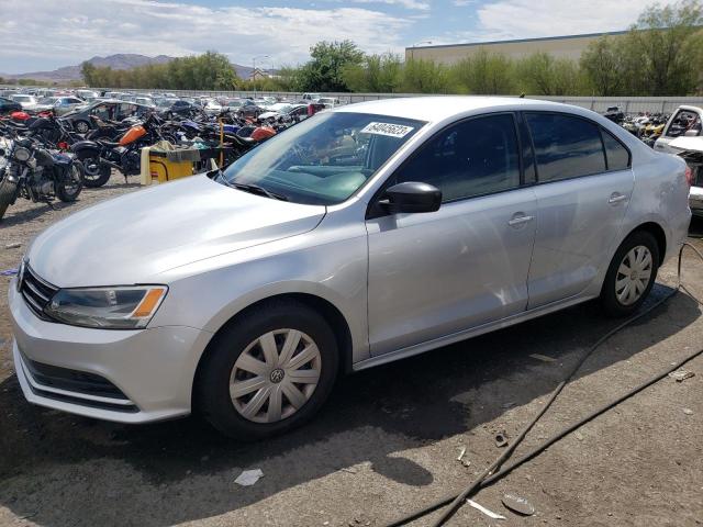 3VW2K7AJ0FM311546 - 2015 VOLKSWAGEN JETTA BASE 银色 照片 1