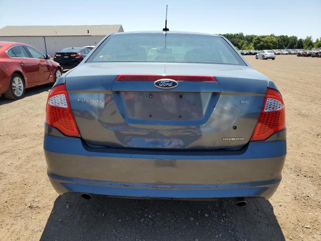 3FAHP0HG3CR169049 - 2012 FORD FUSION SE BLUE photo 6