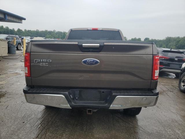 1FTEX1EP7FFC50242 - 2015 FORD F150 SUPER CAB BROWN photo 6