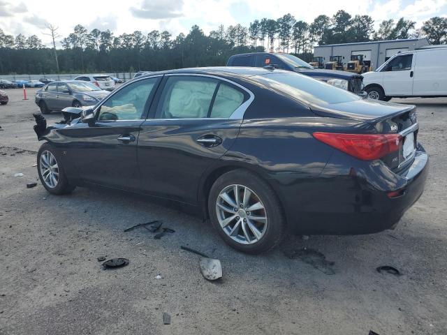 JN1BV7AR9FM403513 - 2015 INFINITI Q50 BASE BLACK photo 4