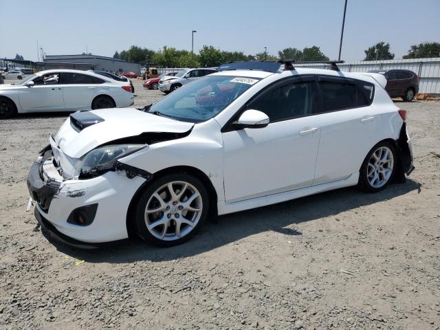 JM1BL1L38C1693393 - 2012 MAZDA SPEED 3 WHITE photo 1