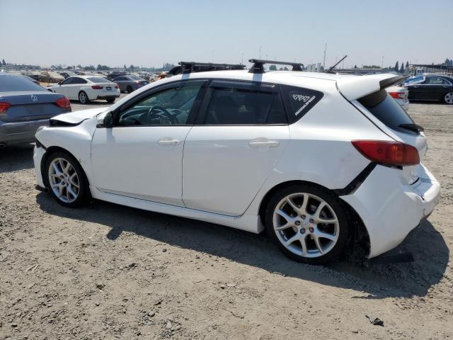 JM1BL1L38C1693393 - 2012 MAZDA SPEED 3 WHITE photo 2