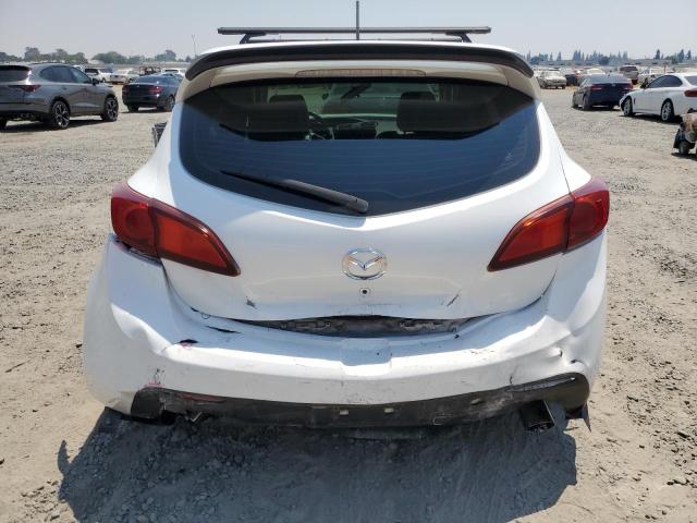 JM1BL1L38C1693393 - 2012 MAZDA SPEED 3 WHITE photo 6