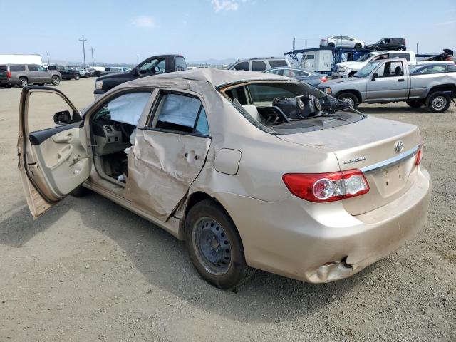 2T1BU4EEXBC666641 - 2011 TOYOTA COROLLA BASE BEIGE photo 2