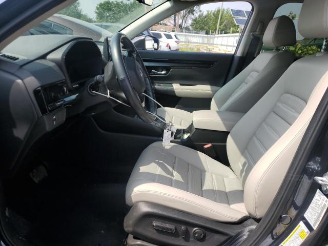 2HKRS4H76PH428369 - 2023 HONDA CR-V EXL GRAY photo 7