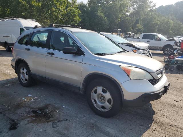 5J6RE38359L017617 - 2009 HONDA CR-V LX SILVER photo 4