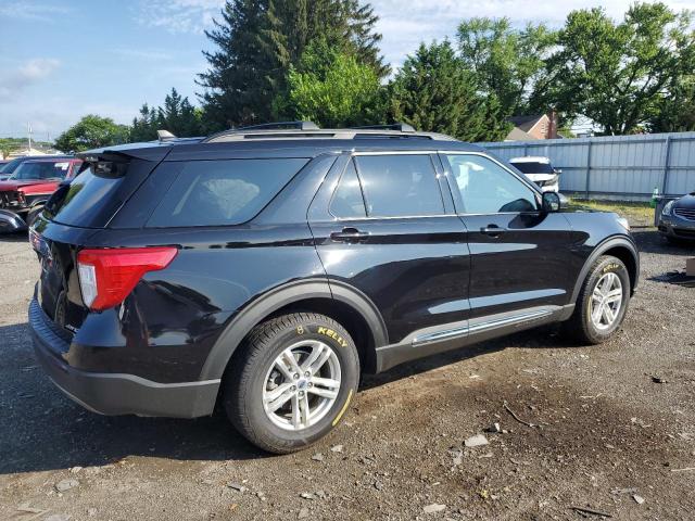 1FMSK8DH2NGC11549 - 2022 FORD EXPLORER XLT Czarny zdjęcie 3