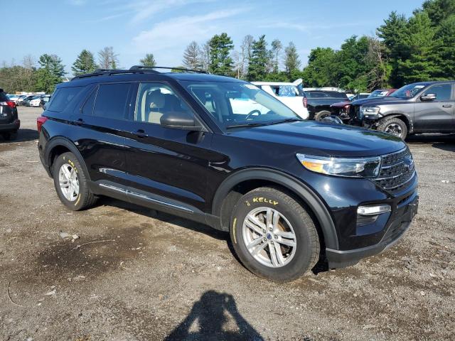 1FMSK8DH2NGC11549 - 2022 FORD EXPLORER XLT Czarny zdjęcie 4