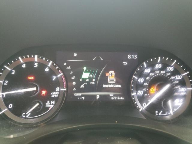 5TDHZRBH5MS106589 - 2021 TOYOTA HIGHLANDER XLE BLUE photo 9